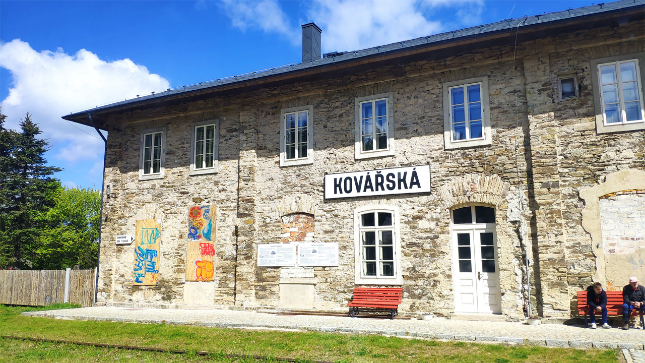 Museumsbahnhof Kovářská