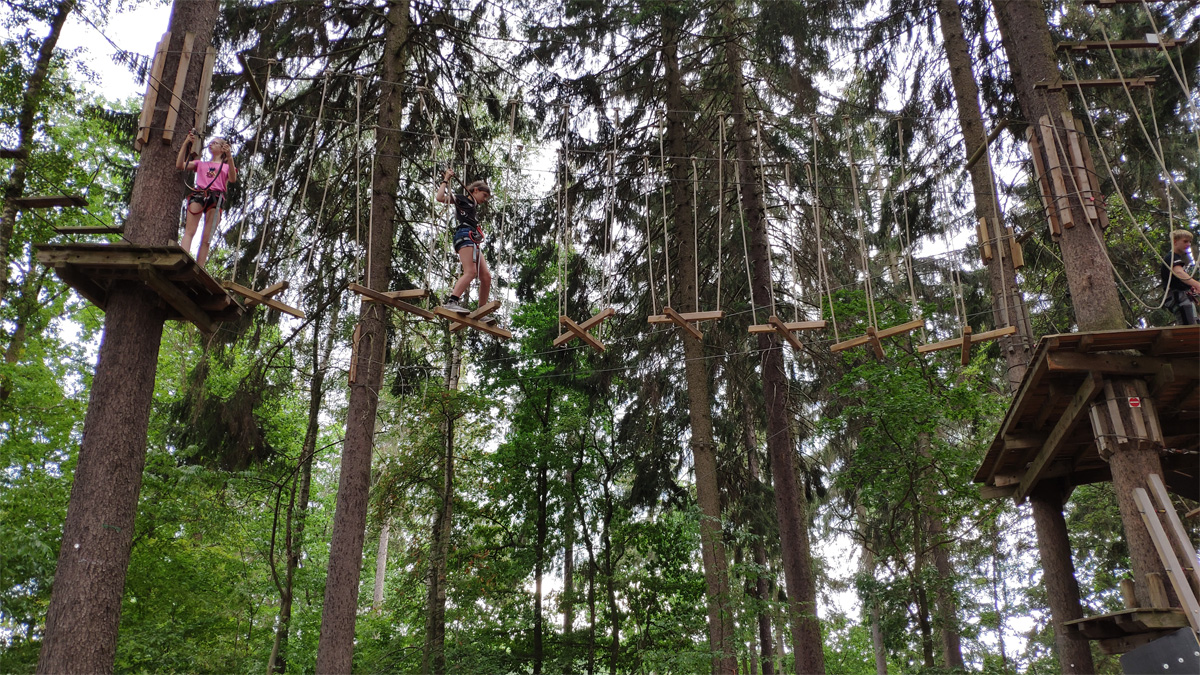 Kletterwald Chemnitz-Rabenstein