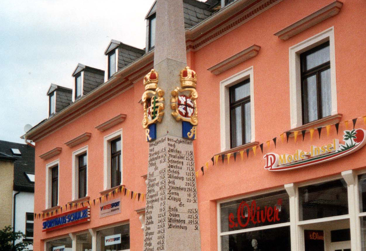 Postmeilensäule Eibenstock